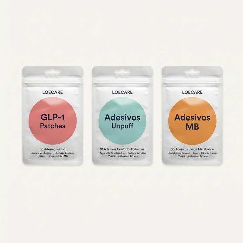 Trio Adesivos Metabólicos - LOECARE™ (90 PARCHES)