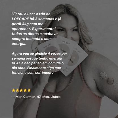 Trio Adesivos Metabólicos - LOECARE™ (90 PARCHES)