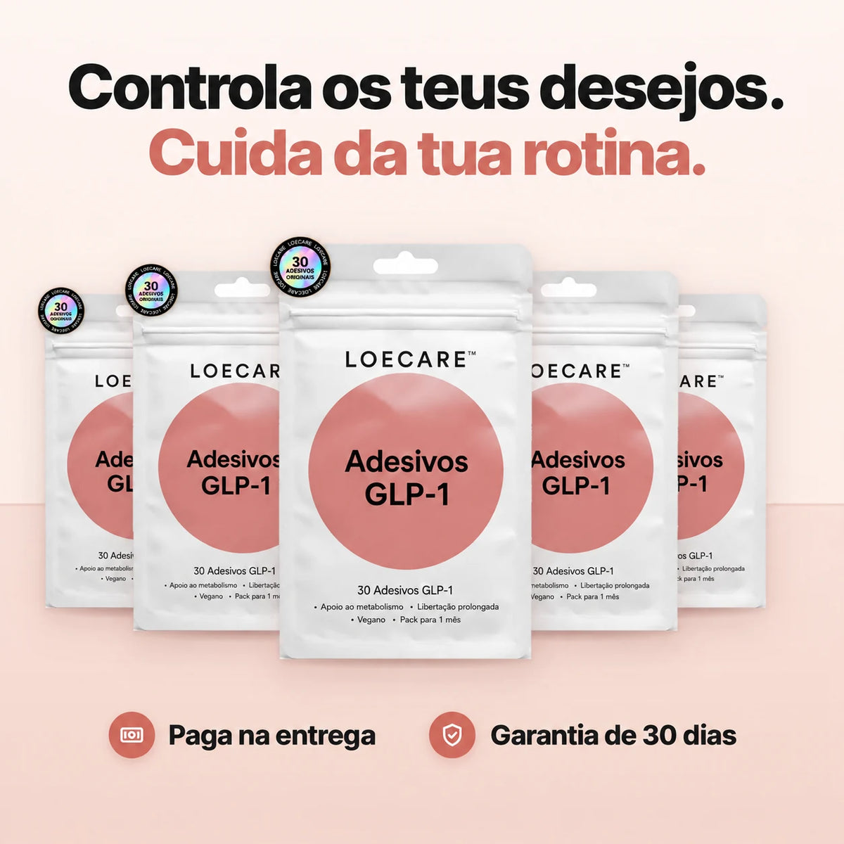 Adesivos GLP-1 LOECARE para a tua rotina diária