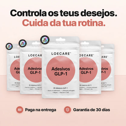 Adesivos GLP-1 LOECARE para a tua rotina diária