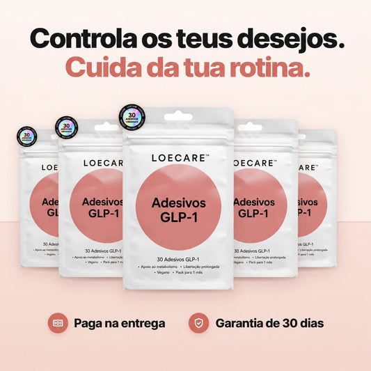 Adesivos GLP-1 LOECARE para a tua rotina diária