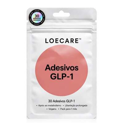 Um pack de 30 adesivos GLP-1 LOECARE