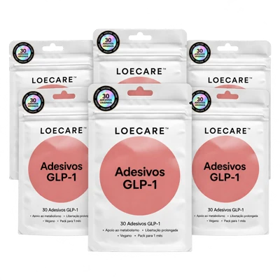 Seis packs de adesivos GLP-1 LOECARE