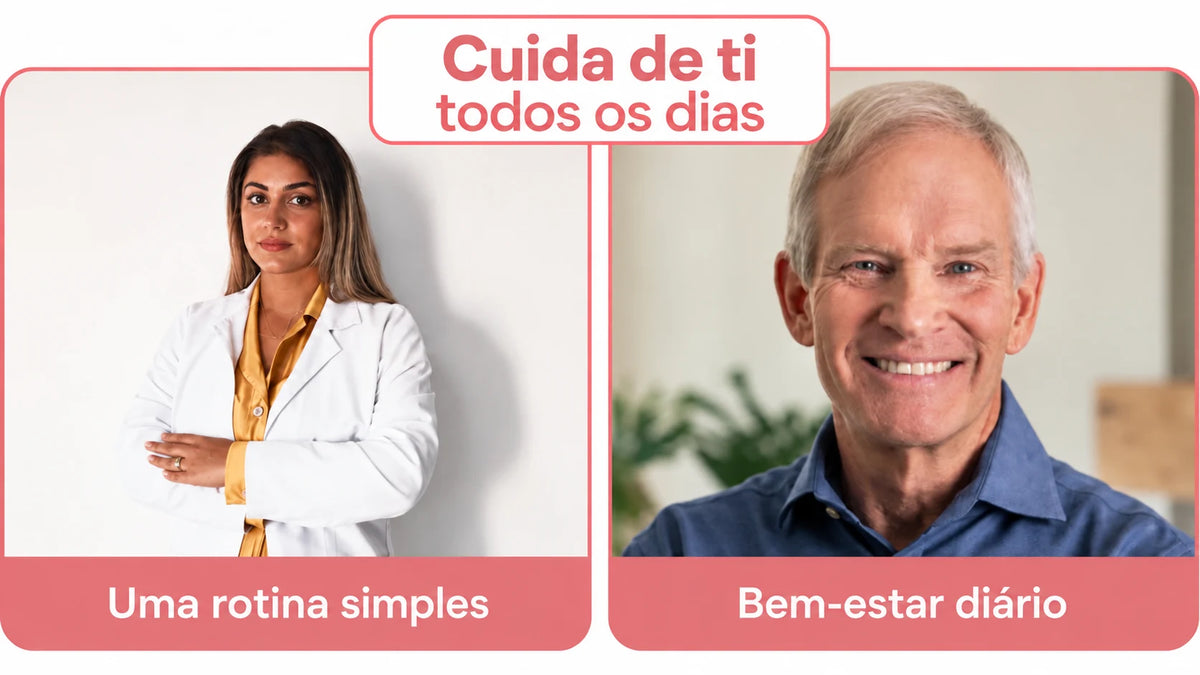 Ilustração de uma rotina de bem-estar