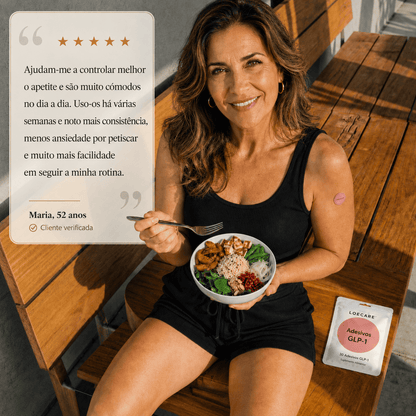 Loecare GLP-1 Adesivos (30 + 60 GRÁTIS)